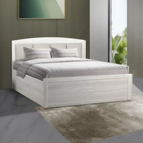 Florida Bed - 75"x72" - White Oak (LF-FLO-BED-75X60-WO-S)