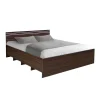 Rover Queen Bed - Walnut - 75"x60" (LF-ROVER-75X60-WN-S)